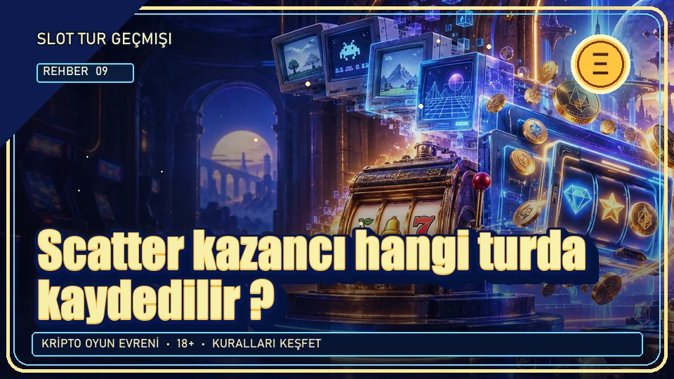 Scatter kazancı hangi turda kaydedilir? için kripto temalı oyun kapağı