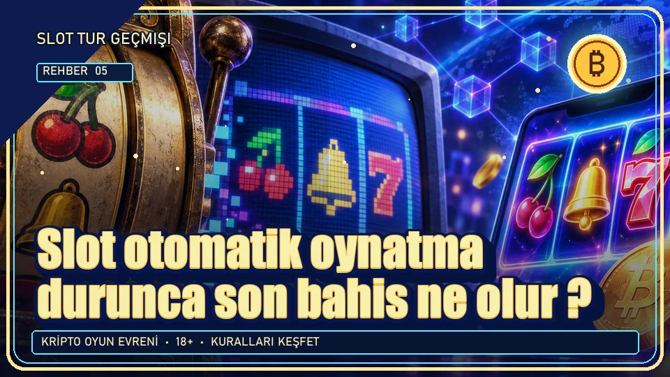 Slot otomatik oynatma durunca son bahis ne olur? için kripto temalı oyun kapağı