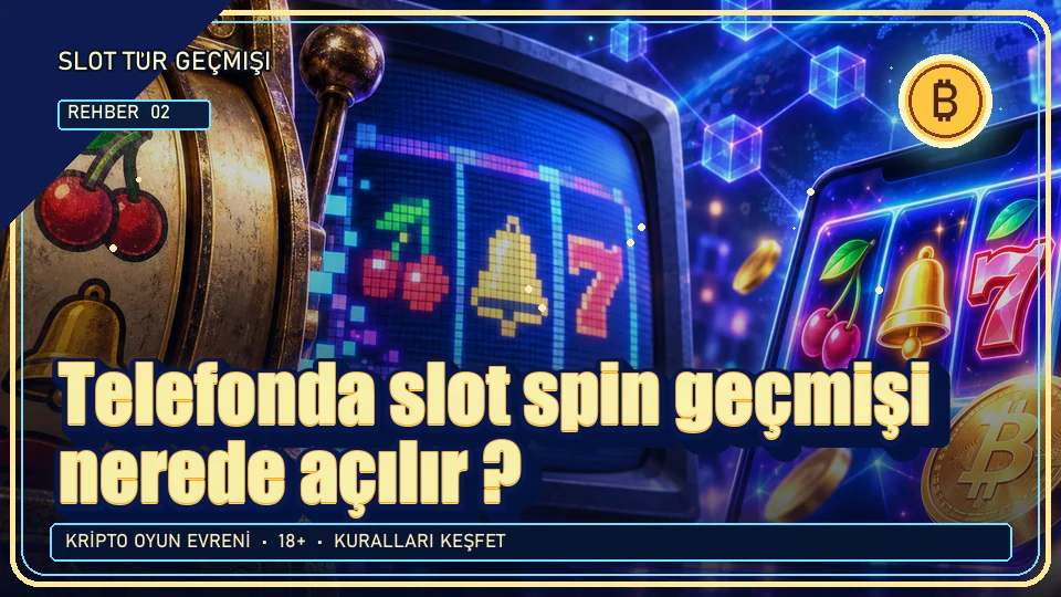 Telefonda slot spin geçmişi nerede açılır? için kripto temalı oyun kapağı